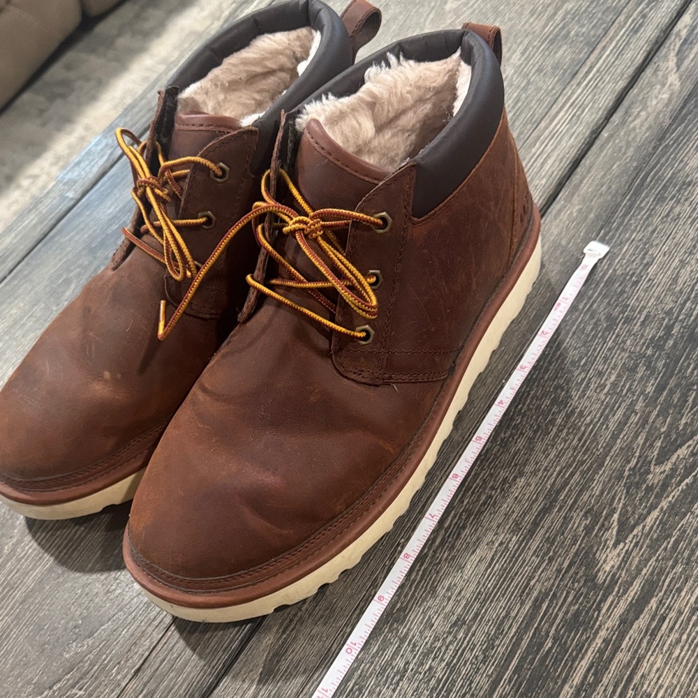 Uggs Brown Leather Men's Shoes